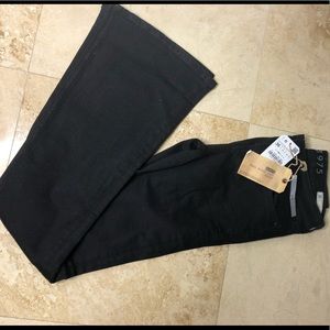 Zara wide leg Black jean